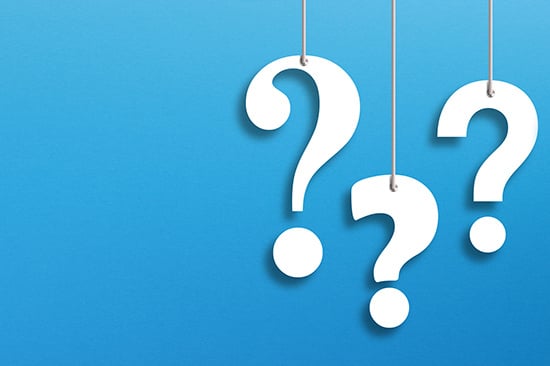 floating question marks