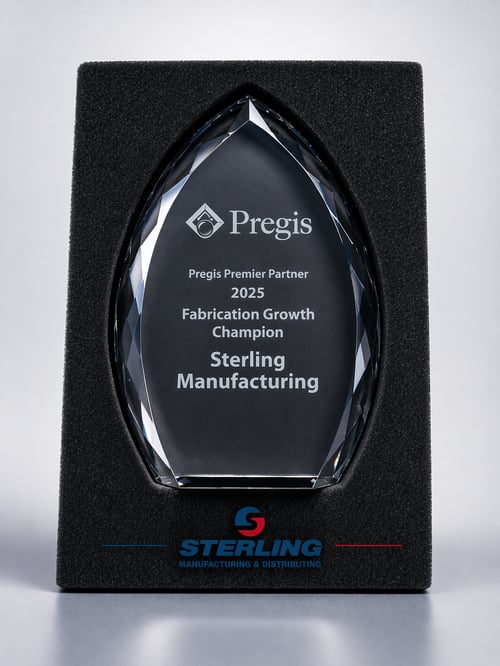 Pregis Premier Partner Award - Sterling Manufacturing in Houston, TX