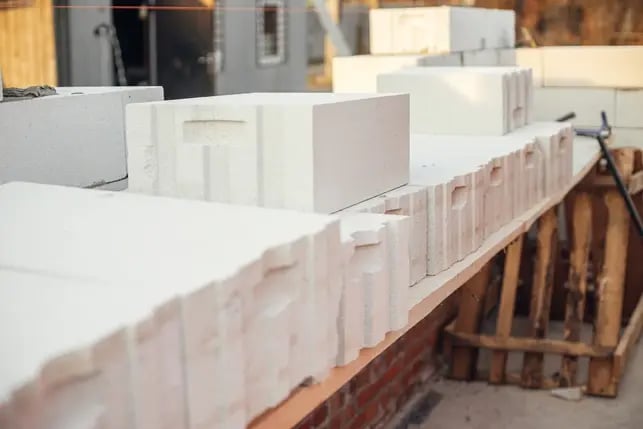 Lightweight EPS foam blocks