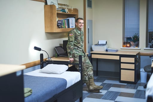 military barracks