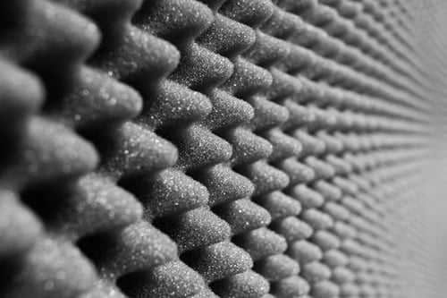 Acoustic diffusion board for sound